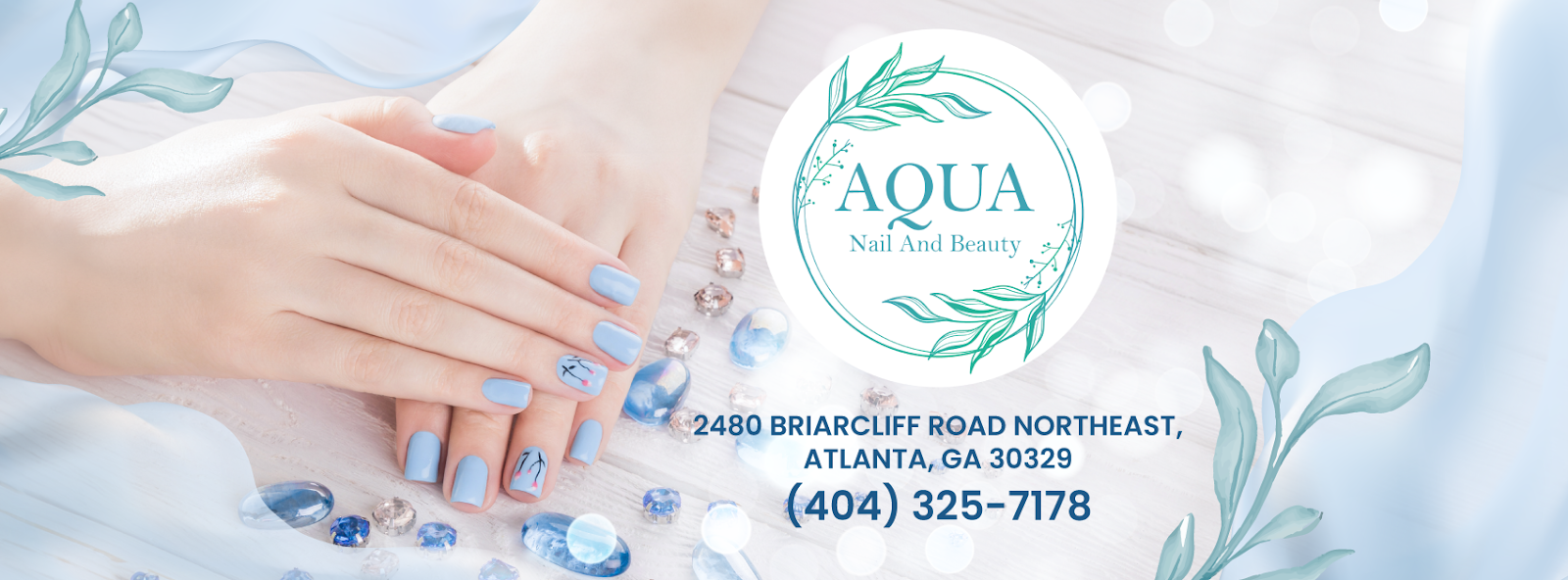 Aqua Nail & Beauty logo